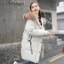 Quần áo bông nữ mùa đông Hàn Quốc phiên bản của giải phóng mặt bằng áo khoác trong áo dài lỏng dày lông cổ áo chống mùa bông áo bông thủy triều Bông