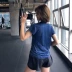 QTS tập thể dục nhanh chóng làm khô T-Shirt nữ ngắn tay skinny slim phòng tập thể dục áo thể thao chạy casual nửa tay quần áo tập luyện