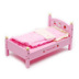 Princess House Simulation Doll Bed Đồ chơi bằng gỗ cho trẻ em Quà tặng sinh nhật Mẫu giáo 1-5 tuổi Cô gái đồ chơi cho bé gái Đồ chơi gia đình