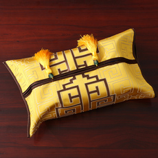 Коробка для салфеток 艺必旭中式高档古典流苏纸巾盒套纸巾抽套特色工艺品创意家用车用