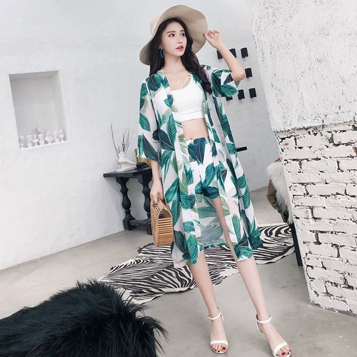 Раздельный купальник, комплект, 3 предмета