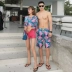 Cặp đôi Đồ bơi Nữ Boxer hai mảnh Mùa xuân nóng bỏng Bên bờ biển Khu nghỉ dưỡng Bãi biển Cặp đôi Đồ bơi Bãi biển Đồ bơi - Vài đồ bơi Vài đồ bơi