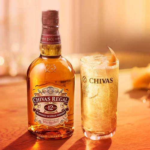Chivas Chisten 12 лет Scotterol Whiskey Base Cocktail 700 мл Британская подарочная коробка