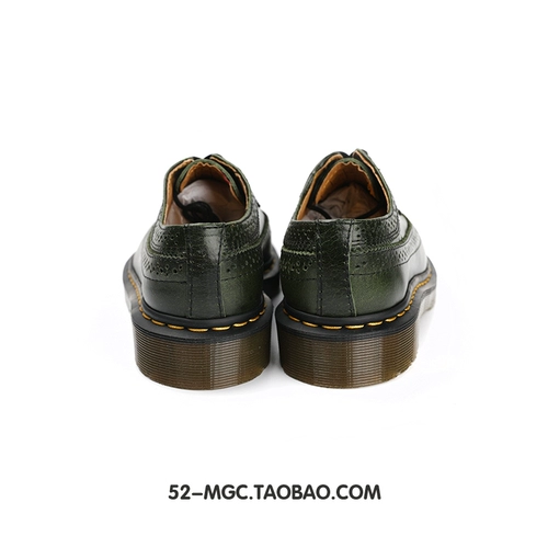 Martens, японские низкие кожаные туфли подходит для мужчин и женщин для отдыха для кожаной обуви, воловья кожа