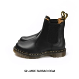 Martens, Tide, высокие челси подходит для мужчин и женщин в английском стиле, японские короткие сапоги, в стиле панк