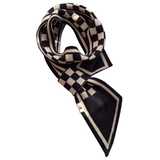 Зимний универсальный демисезонный небольшой удерживающий тепло трикотажный шарф, коллекция 2023, в корейском стиле