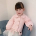 Ý tưởng quần áo trẻ em 2019 xuân hè mới cho bé gái nước ngoài áo khoác ngắn nữ bé áo gió Hàn Quốc cho bé mùa thu - Áo khoác áo phao cho bé gái Áo khoác