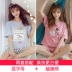 Bộ đồ ngủ mùa hè của phụ nữ phù hợp với ngắn tay hai mảnh bông đồ ngủ Hàn Quốc phiên bản của sinh viên tươi nhà dịch vụ của phụ nữ mùa hè mặc