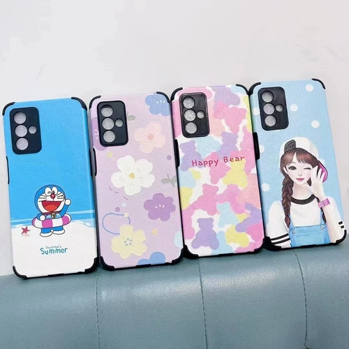 Подходит для Huawei Honor 300pro Cartoon Anti-Fall Leather Soft Cover nova11se Lambskin