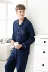 Bộ đồ ngủ mùa thu Fen Tengchun nam dài tay 100% cotton nam trung niên XL cotton mùa thu phù hợp với dịch vụ gia đình