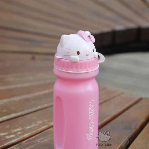 Hello kitty, горный велосипед для велоспорта, бутылка для воды