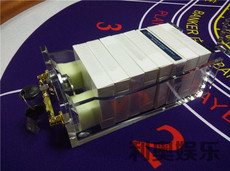 Фишки 高品质亚克力送牌盒 百家乐德州扑克送牌器 筹码麻将棋牌桌配件
