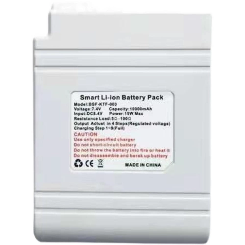 Бесколлекторный вентилятор с аксессуарами, охлаждающие литиевые батарейки для работы, 19v