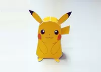 DIY tay lắp ráp mô hình giấy ba chiều pet elf Pikachu doll 3D giấy origami sản xuất 	mô hình one piece bằng giấy	