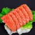 bộ chén dĩa sứ Mô hình cá hồi mô phỏng cá hồi lát sushi thức ăn hải sản món ăn đồ chơi trưng bày đạo cụ đĩa nhựa dùng 1 lần Đồ ăn tối