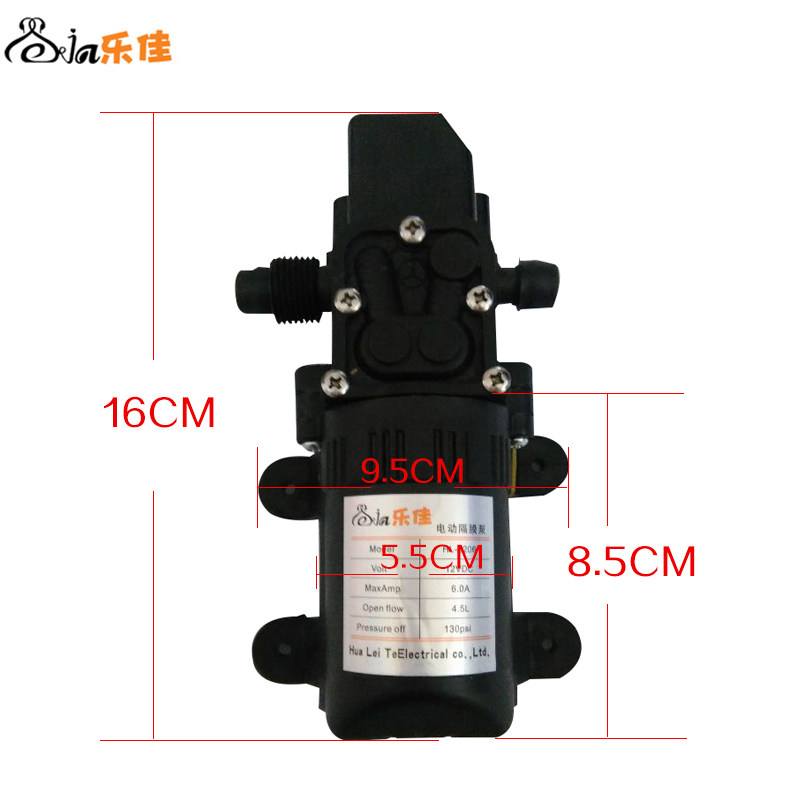 Купить Миниатюрный высокое давление мойка Насос 12В 60Вт давление ...