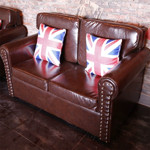 Северный кофейный столик стул Западный ресторан кожаный диван Стол стул молочный чай магазин десерт магазин чайный ресторан диван карта