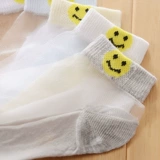 Летний хлопковый шелковый кварц, детские дышащие осенние колготки, тонкие носки