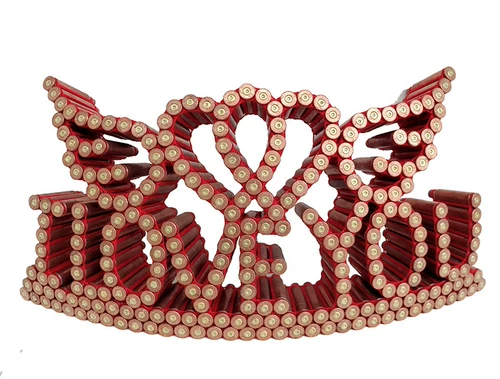 Bullet Shell Crafts День рождения счастливая любовь фото кадра 03/95 ручной работы может настроить подарки военных любовных