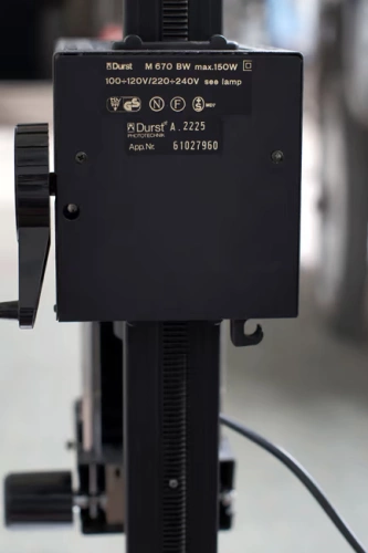 Оригинальный Итальянский Дерст Дерст Дерст М370 Большая средняя рама 6x6 Черно -белая концентрированная увеличительная машина темная комната