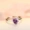 925 sterling bạc trang sức vàng trắng nữ carat kim cương nhẫn mô phỏng nhẫn cưới thời trang tính khí zircon cặp nhẫn
