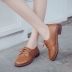 Giày nữ mùa thu mới 2018 với giày cao gót đế thấp Gió nữ nhẹ nhàng Phiên bản Hàn Quốc của giày nhỏ Giày đế thấp