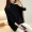 Mùa xuân và mùa thu 2019 của phụ nữ Hàn Quốc đan mới mỏng lỏng cao cổ áo thun thời trang áo len tay dài áo len - Vòng cổ áo len áo len nữ cổ cao