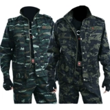 Дорожный износостойкий тонкий камуфляжный лонгслив для работы подходит для мужчин и женщин, летний демисезонный комплект