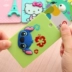 Hàn quốc silicone phim hoạt hình sinh viên thẻ xe buýt thiết lập của phụ nữ dễ thương móc chìa khóa nam siêu mỏng tươi chủ thẻ nhỏ chủ thẻ