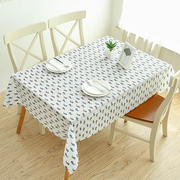 Vải nhỏ tươi khăn trải bàn bàn hình chữ nhật bàn cà phê bàn ​​chống thấm nước chống nóng bảng mat dầu-bằng chứng dùng một lần PVC khăn trải bàn