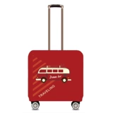 Эластичный чемодан, квадратный защитный чехол, общественный пылезащитный контейнер, автобус, увеличенная толщина, 18 дюймов