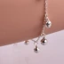 Vòng tay bạc 925 sterling nữ chuông cá heo nhỏ thời trang hoang dã Phiên bản quà tặng sinh nhật Nhật Bản và Hàn Quốc