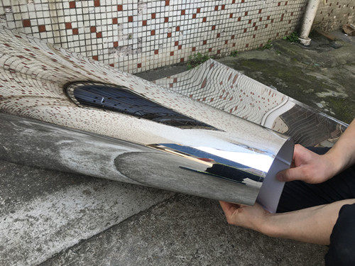 不碎镜面板pe婚庆镜面地毯双面镜面地毯婚礼t台镜面地毯1.2*1.