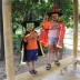 Cos phù hợp với Halloween trẻ em trang phục mẫu giáo đạo cụ biểu diễn bé trai và bé gái Áo choàng phù thủy áo choàng
