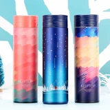 Модный вакуумный стакан подходит для мужчин и женщин из нержавеющей стали, портативная чайная чашка для влюбленных