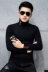 Hàn Quốc phiên bản của người đàn ông chặt chẽ của triều áo len 2018 mùa đông người đàn ông mới của đẹp trai cao cổ áo len thanh niên thời trang áo len áo gile nam Hàng dệt kim
