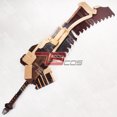 taobao agent 79COS God Eater Soma Shikhar's magical machine big sword brown version equipment to make cosplay props great value