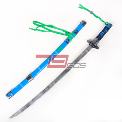 taobao agent 79COS Green Exorcist Okura Sword+Sheath COSPLAY props customized 2236