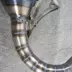 ống bô xe máy DIO50 AF18/28/34/35 V8 ZX BWS100 sửa đổi và mở rộng ống xả thủ công với W005 	pô e xe máy Ống xả xe máy