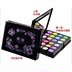 Hộp phấn trang điểm chính hãng Eddie Makeup Eyeshadow Palette Set Collapsible Treasure Chest cho người mới bắt đầu - Bộ sưu tập trang điểm phấn đánh khối Bộ sưu tập trang điểm