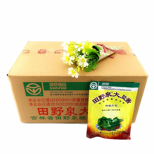 Tianye Spring Da Соус 100G*60 мешков с джилиновым соевым соусом соевый соус северо -восточный соус из соуса удвоенный соус