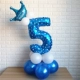 Синий номер 5