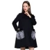 Mùa đông 2018 quần áo mới của phụ nữ Thẻ Vatican FTK165003 Phiên bản Hàn Quốc của áo khoác len hai mặt cashmere - Áo Hàn Quốc
