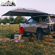 Автомобиль счет сторону 专业户外车载野营帐篷侧边遮阳棚便携式防雨防晒车尾帐篷车边天幕