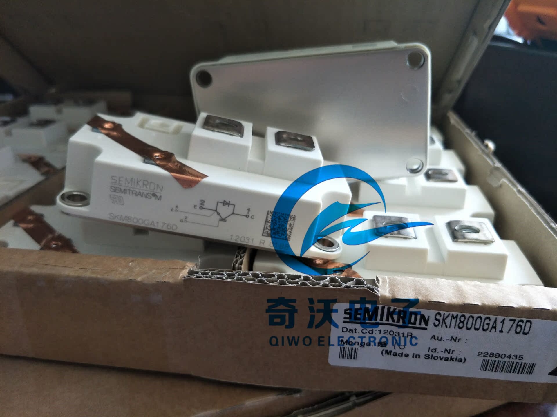 NEW MODULE SEMIKRON SKM800GA176D LOCATION M