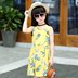 2018 mới cô gái ăn mặc mùa hè trẻ em mùa hè váy trẻ em lớn Hàn Quốc phiên bản của hoa cô gái bãi biển váy Váy