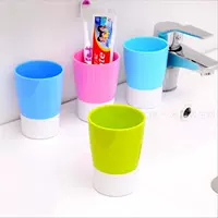 Творческая двойная чашка для ванной комнаты с двойной чашкой для ванной