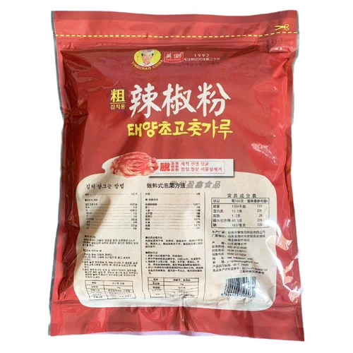英潮 Групный перец порошок корейский Qimchi Spicy Cabbage Catering и питье чили измельченной цельной коробки 1 кг10 Упаковка много -провинциальная бесплатная доставка