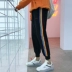 Mùa hè phần mỏng thể thao màu lỏng quần âu xu hướng Hàn Quốc phiên bản của Harlan feet chín quần của nam giới quần quần jean nam đẹp Quần Jogger
