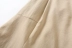 FF25 văn học tính khí mùa hè mới váy nữ thời trang cao eo tai gỗ màu rắn hoang dã váy dài Váy